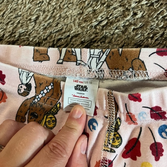 Hanna Andersson Star Wars Pink Character Pajama Set - Picture 4 of 5